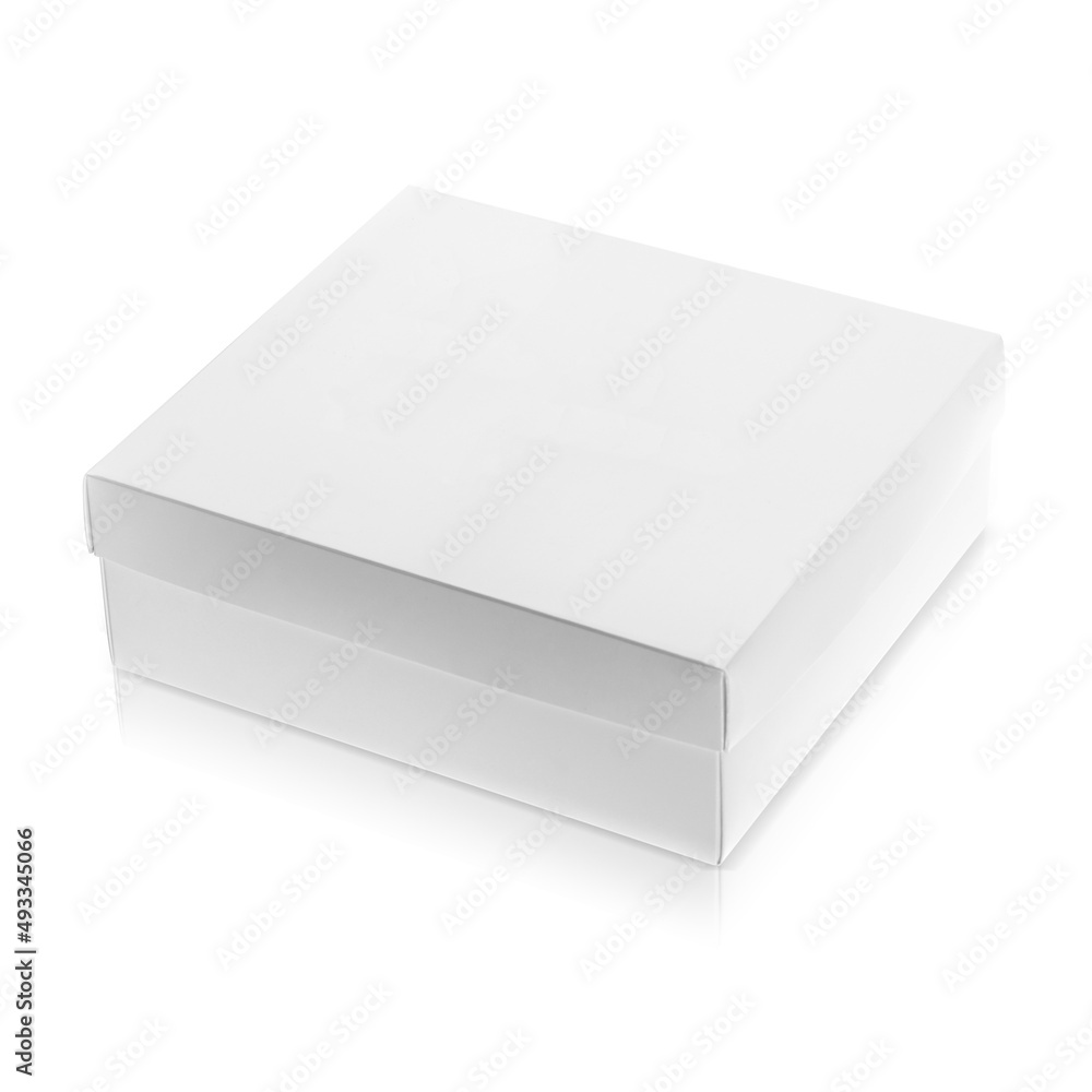 White cardboard box isolated on white
White cardboard box isolated on white