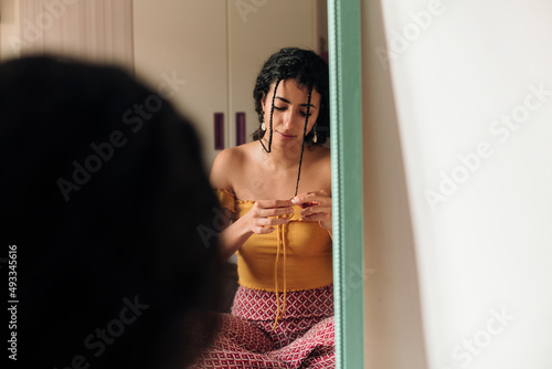 Hairstyling at home