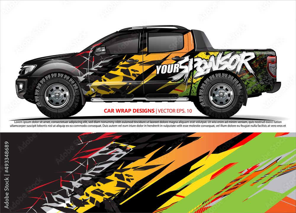 truck graphics. modern camouflage design for vehicle vinyl wrap
truck graphics. modern camouflage design for vehicle vinyl wrap