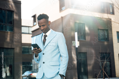Wallpaper Mural A young black businessman Torontodigital.ca