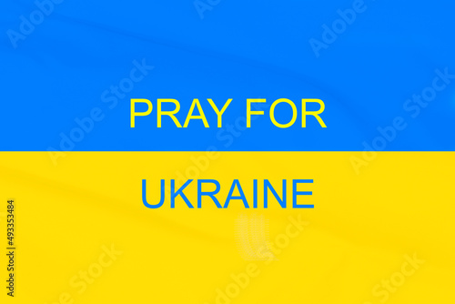 Ukraine War Poster. Pray for Ukraine. Stop War in Ukraine