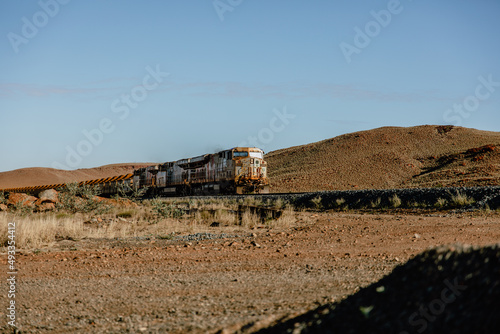 freight train in australia photo