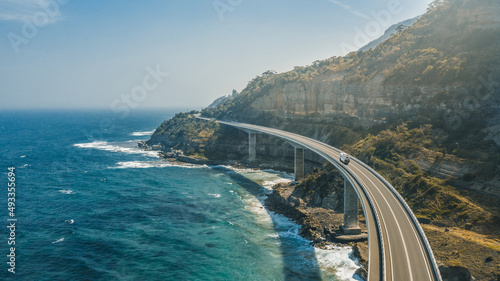 motorhome on scenic drive