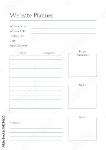 Social Media Content Planner