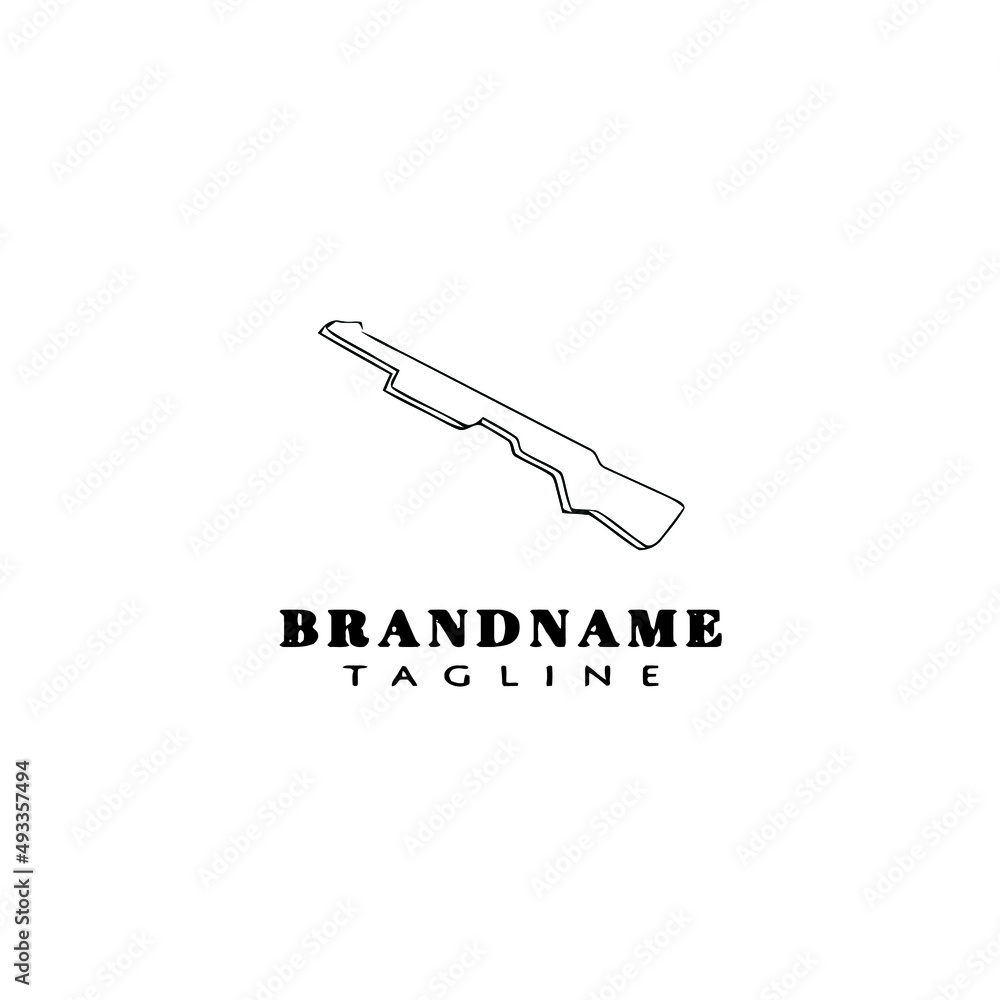 gun design logo template icon vector gun design logo template icon vector