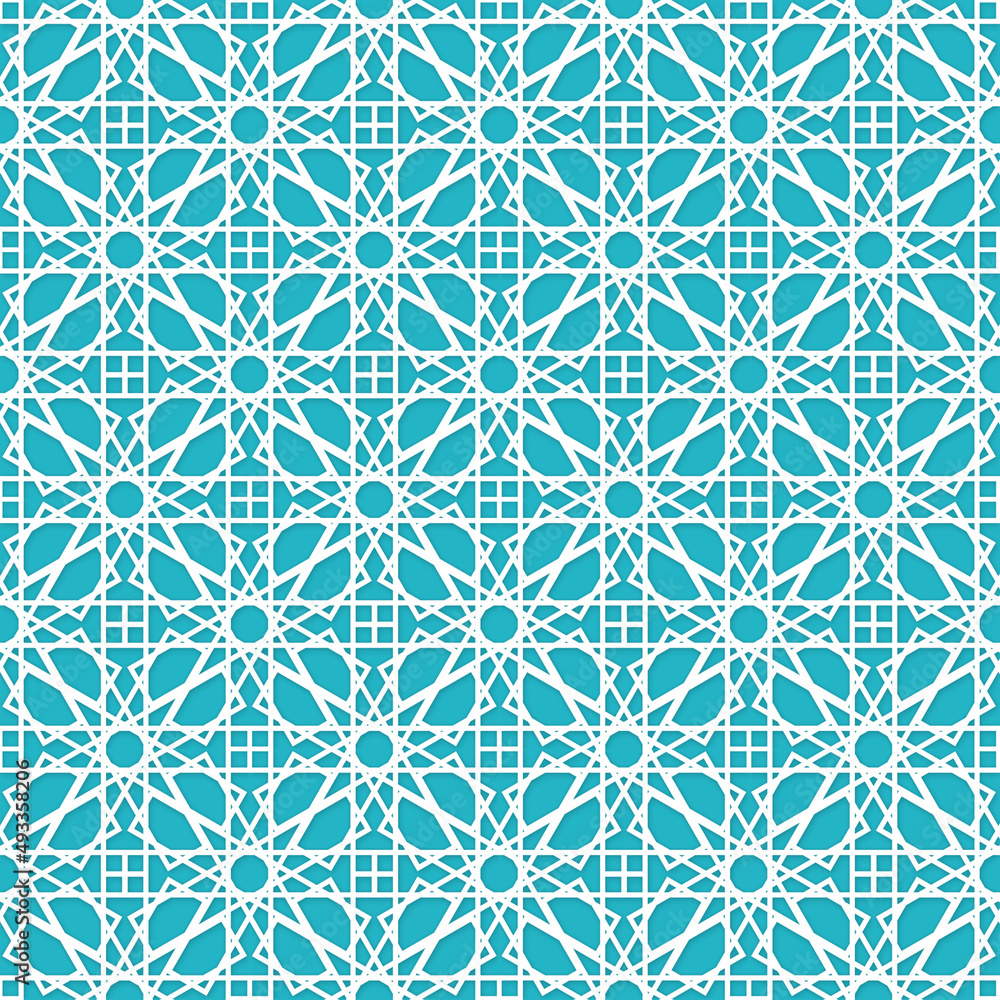 classical islamic ornamental pattern seammless classical islamic ornamental pattern seammless