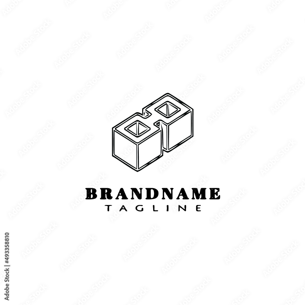 gutter logo cartoon icon design template black isolated vector illustration gutter logo cartoon icon design template black isolated vector illustration