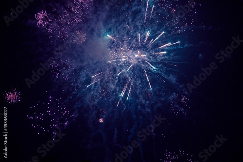 fireworks splashing photo