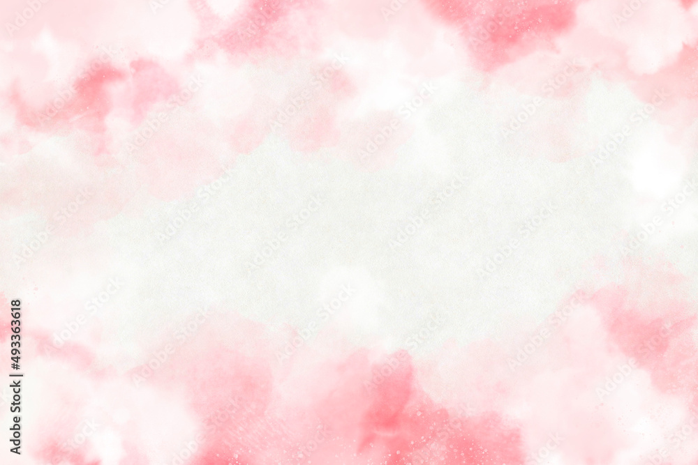 Abstract pink gradient blotched Japanese paper background Abstract pink gradient blotched Japanese paper background