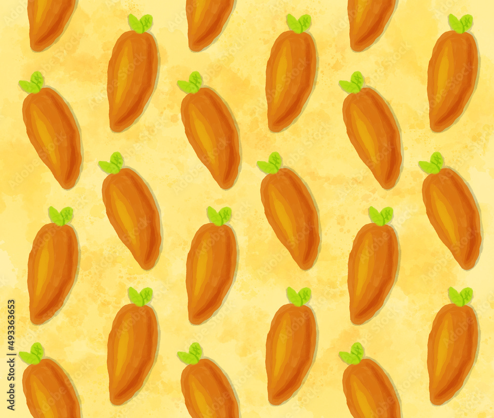 Background carrots concept decoration paper graphic painting Background carrots concept decoration paper graphic painting