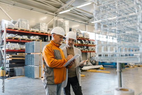 Managers Controlling Production Quality