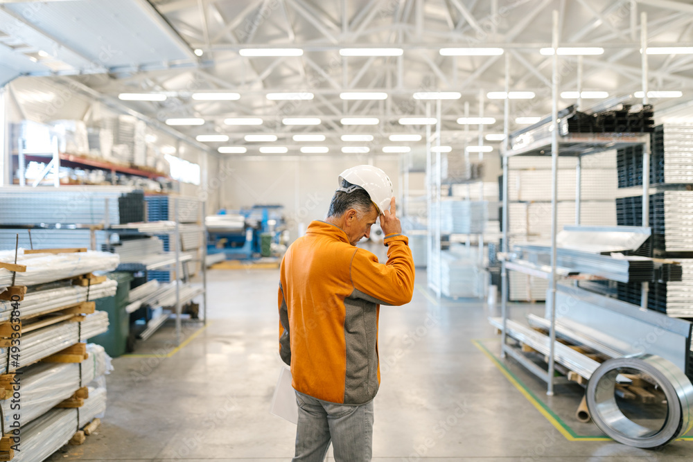 Worker In A Factory Worker In A Factory
