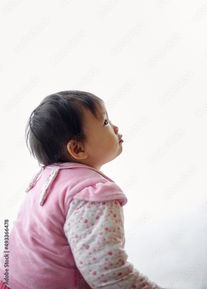 Closeup cute little asian baby portrait
Closeup cute little asian baby portrait