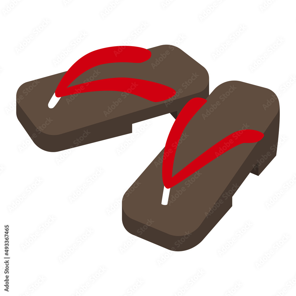女性用下駄のイラスト Stock Vector Adobe Stock 女性用下駄のイラスト Stock Vector Adobe Stock