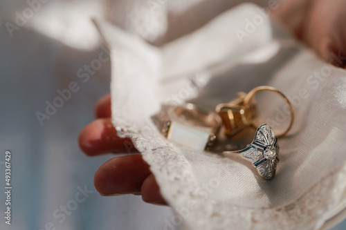 Handful of Heirloom Rings