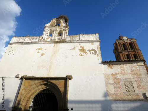 Facade of the San Jose Chapel (Capilla de San José) in Zafra, SPAIN photo