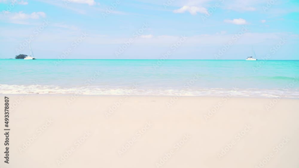 Phuket beach sea Thailand. Landscapes view of beach sea sand and sky in summer day. Beach sea space area. At Karon Beach, Phuket, Thailand. Phuket beach sea Thailand. Landscapes view of beach sea sand and sky in summer day. Beach sea space area. At Karon Beach, Phuket, Thailand.