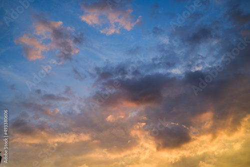 clouds at sunset © SangHoon