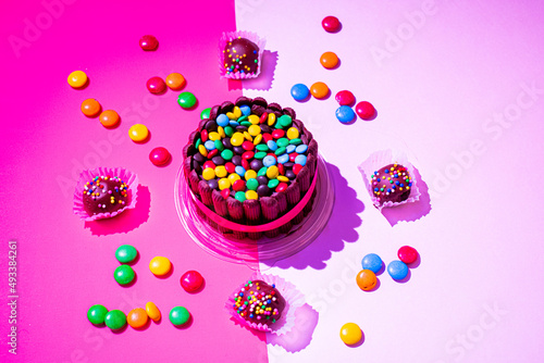 Colorful cake
