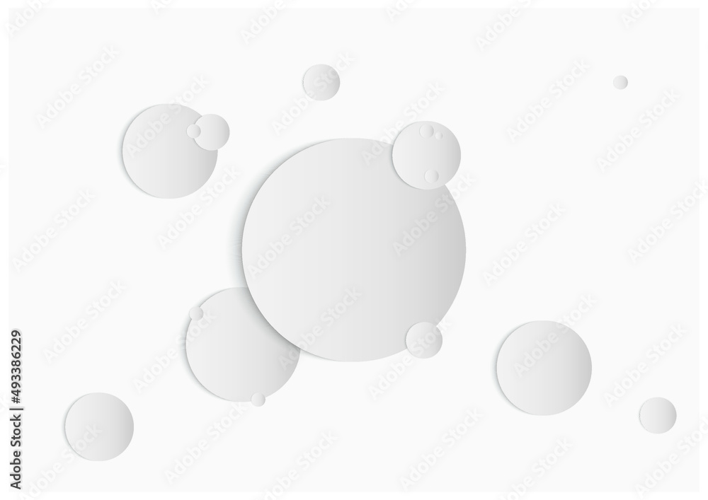 Fototapeta premium illustration of an background with bubbles