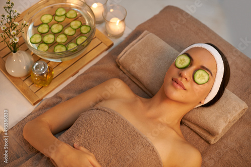 Canvastavla Finding serenity at the spa