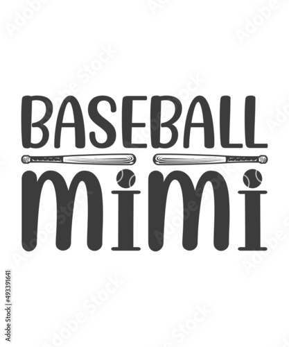 Baseball grandma t shirt design