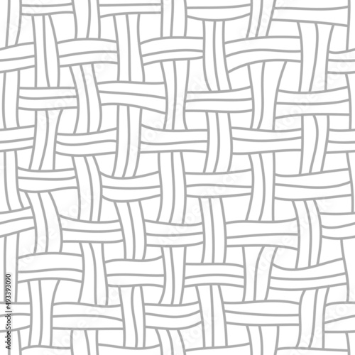 Woven mesh background. Grid abstract seamless pattern