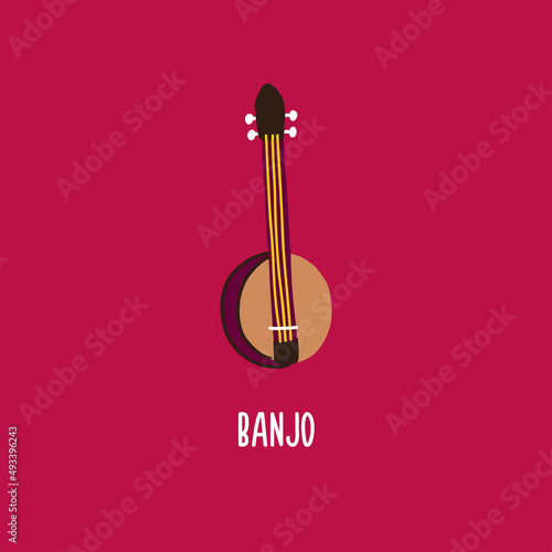 Jazz classical musical instrument banjo