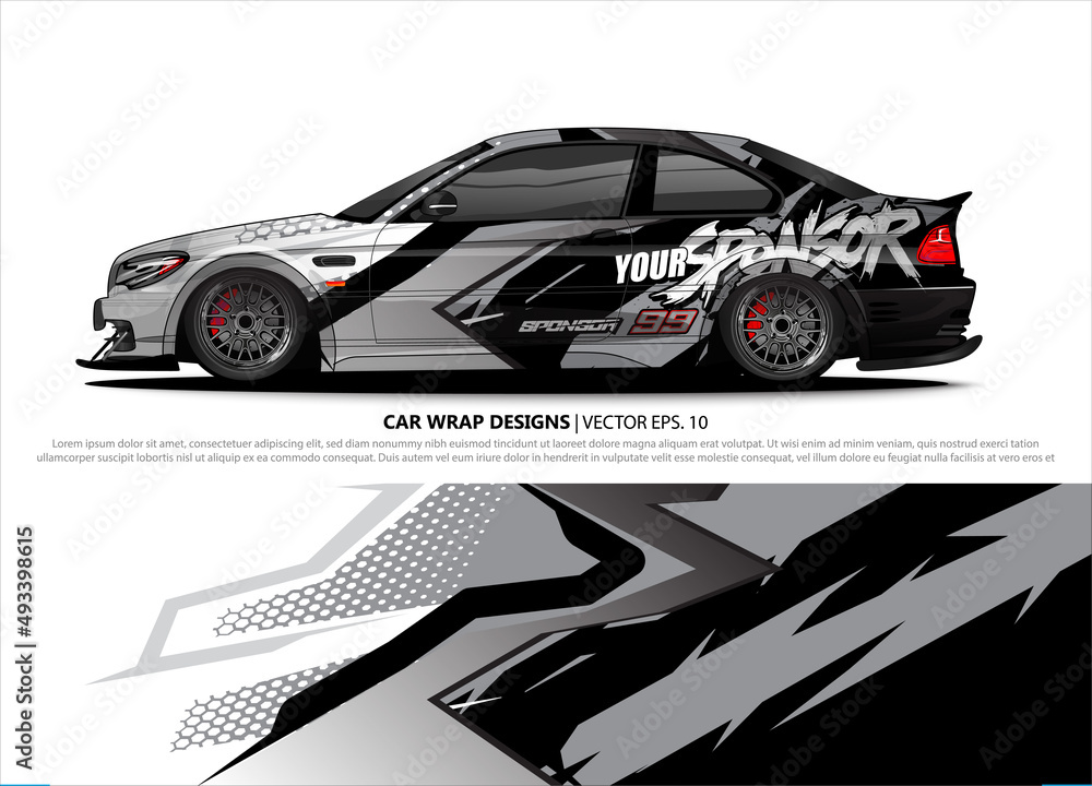 car wrap design. simple lines with abstract background vector concept for vehicle vinyl wrap and automotive decal livery
car wrap design. simple lines with abstract background vector concept for vehicle vinyl wrap and automotive decal livery