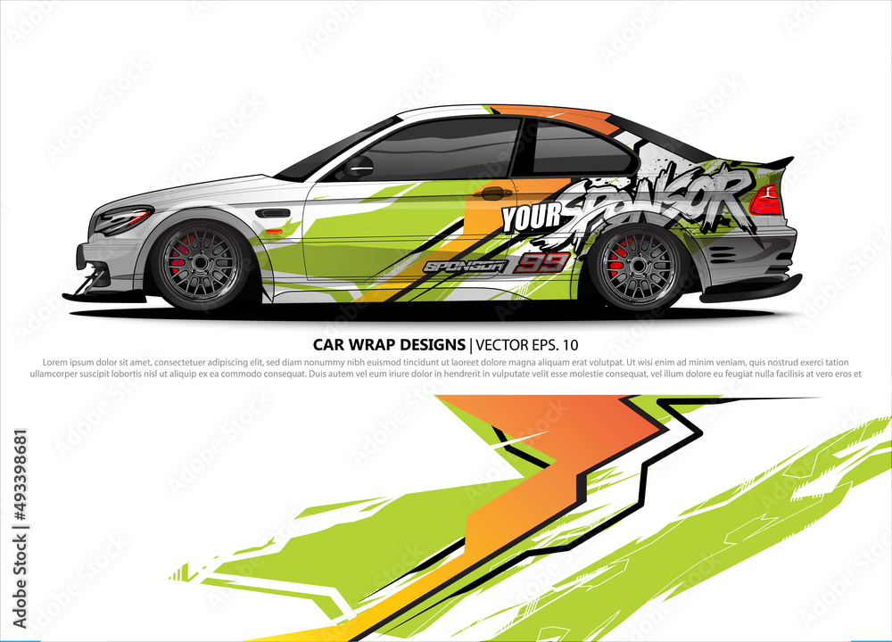 car wrap design. simple lines with abstract background vector concept for vehicle vinyl wrap and automotive decal livery
car wrap design. simple lines with abstract background vector concept for vehicle vinyl wrap and automotive decal livery