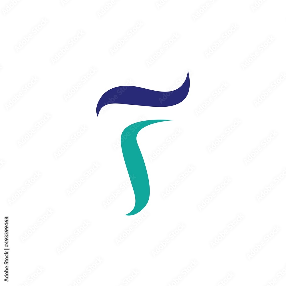 Fototapeta premium Letter F logo template