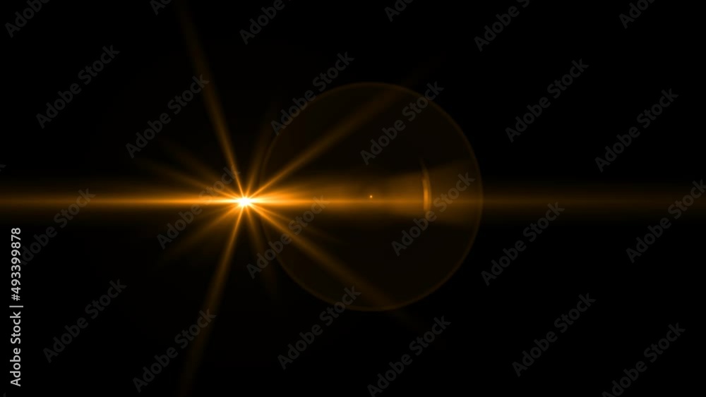 lens flare effect on black background lens flare effect on black background