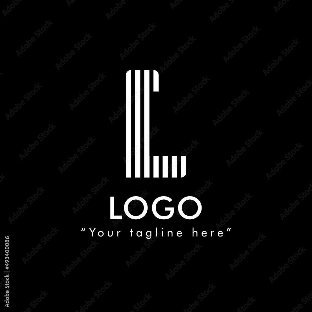 Obraz premium Initial Letter linked Logo. Usable for Business and Branding Logos. Flat Vector Logo Design Template Element