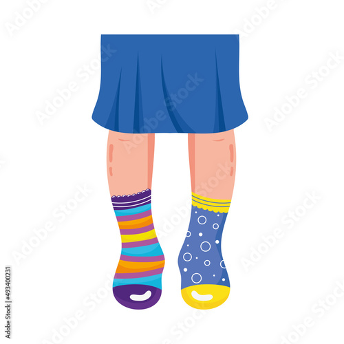 down syndrome girl legs