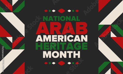 Fotografie, Tablou National Arab American Heritage Month