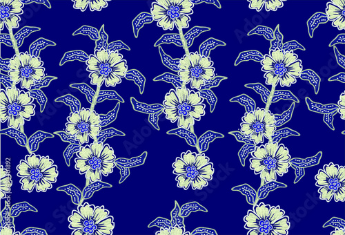 Indonesian batik motif, Batik is a technique of wax-resist dyeing applied to whole cloth, or cloth made using this technique originated from Indonesia