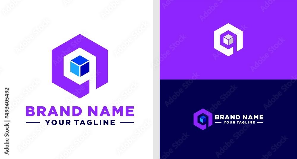 LETTER Q LOGO HEXAGONAL TECHNOLOGY EDITABLE LETTER Q LOGO HEXAGONAL TECHNOLOGY EDITABLE