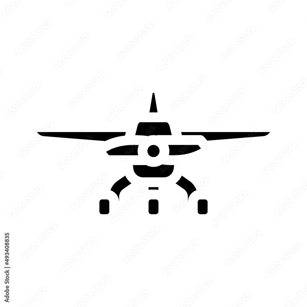 aircraft plane glyph icon vector. aircraft plane sign. isolated contour symbol black illustration aircraft plane glyph icon vector. aircraft plane sign. isolated contour symbol black illustration