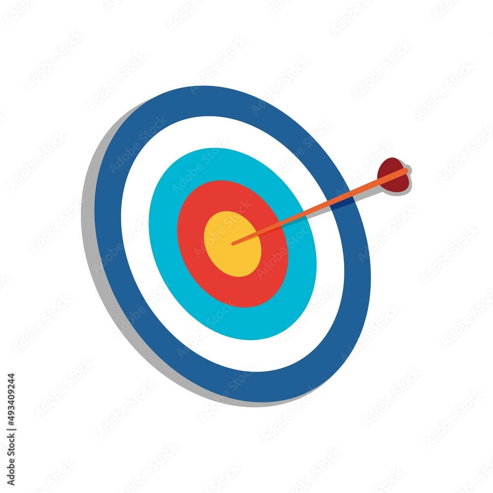 target icon vector target icon vector