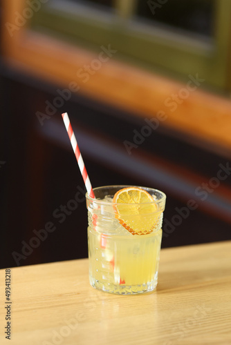 citrus cocktail lemonade with orange