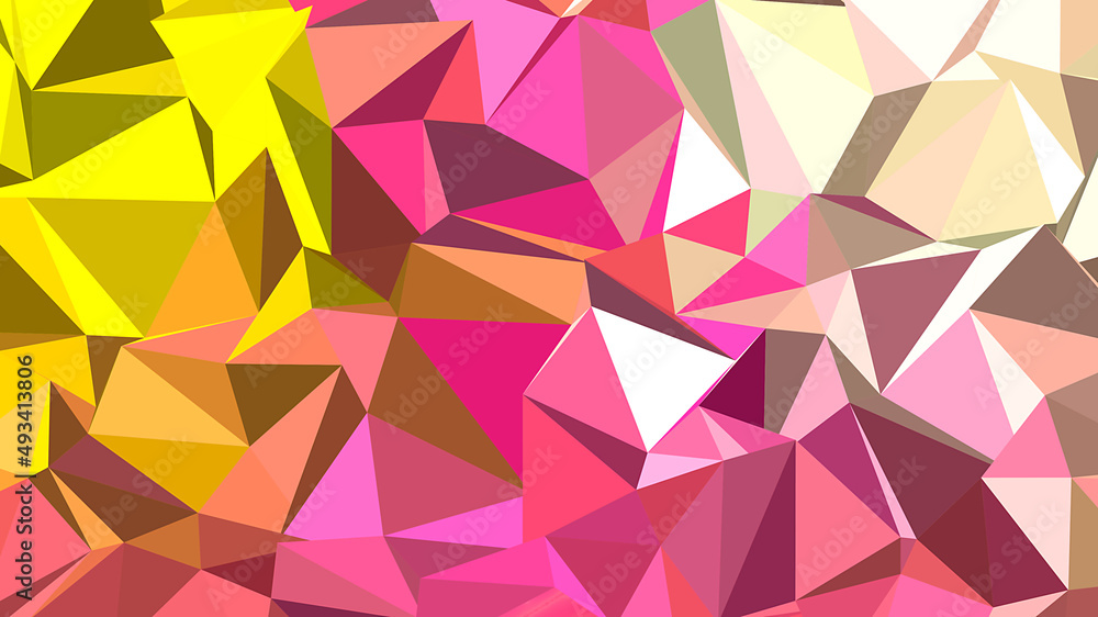 Abstract polygonal geometric multicolored background. Abstract polygonal geometric multicolored background.