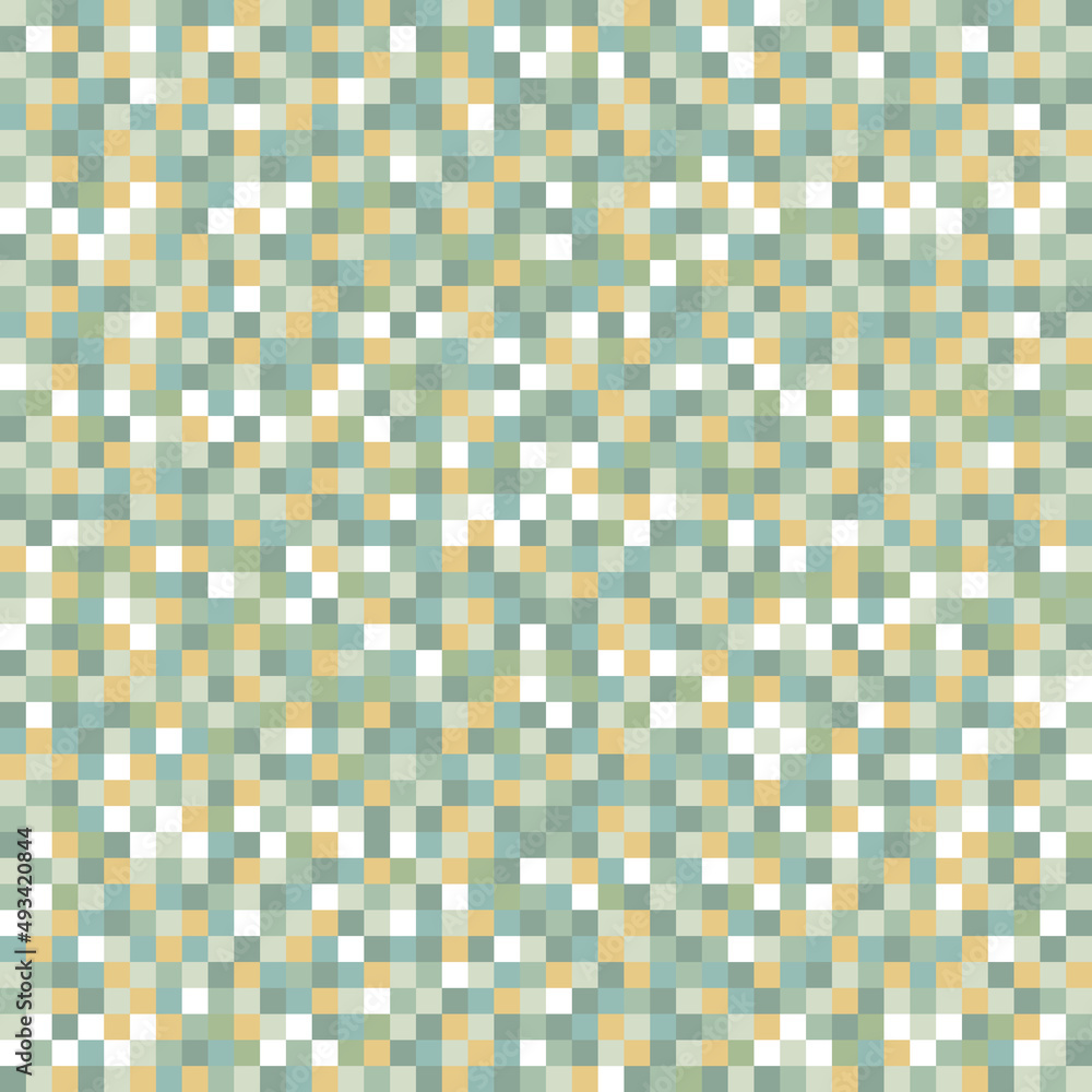 Fototapeta premium ランダムチェックのシームレスなパターン。テキスタイル、壁紙、包装紙のデザイン。