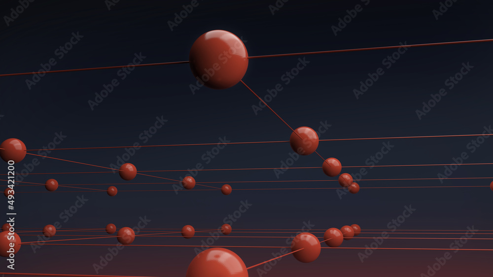 Abstract scientific knowledge molecular structure model,background,science or medical,3d rendering Abstract scientific knowledge molecular structure model,background,science or medical,3d rendering