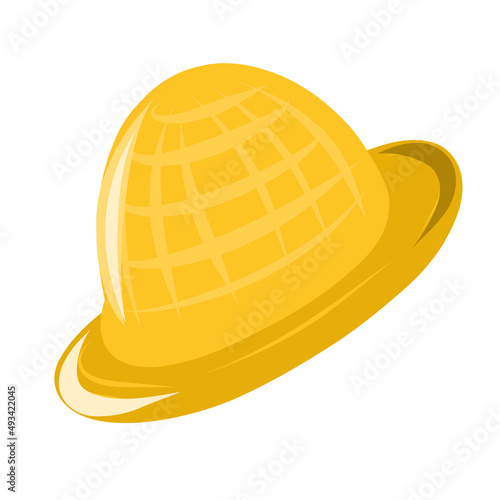 Straw hat for gardeners from the sun.