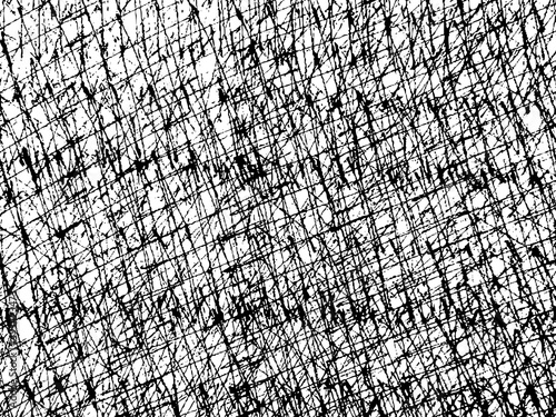 Hand drawn line pattern, sketch strokes, scribbles and design elements isolated on white. Doodle style brushes. Monochrome vector illustration.