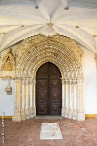 St John the Evangelist Church, Entrance, Evora, Alentejo, Portugal, Unesco World Heritage Site