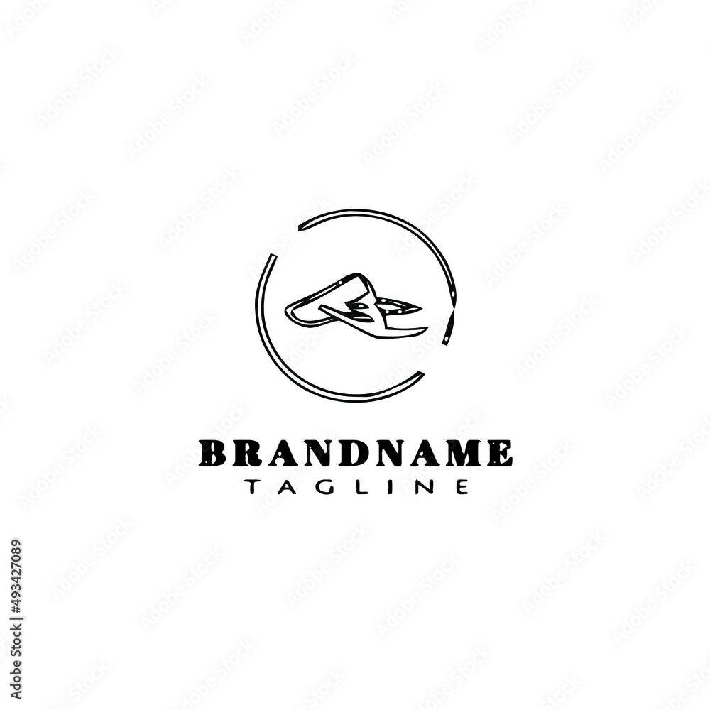 gymnastic logo cartoon icon design template black isolated vector illustration gymnastic logo cartoon icon design template black isolated vector illustration