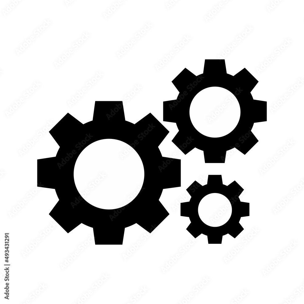 gears machine symbol gears machine symbol