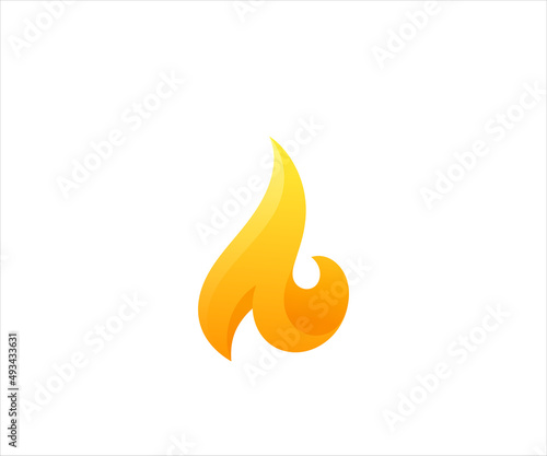 illustration of a fire