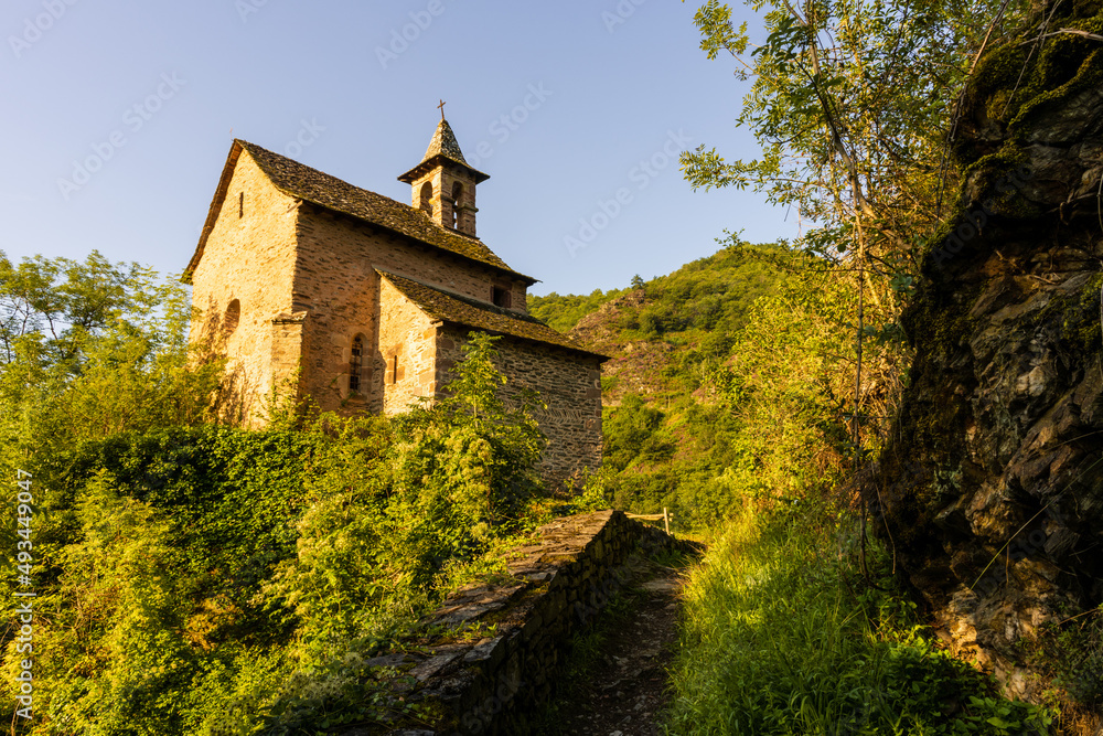 La Chapelle Saint-Roch, Conques, Aveyron, Occitanie, France
